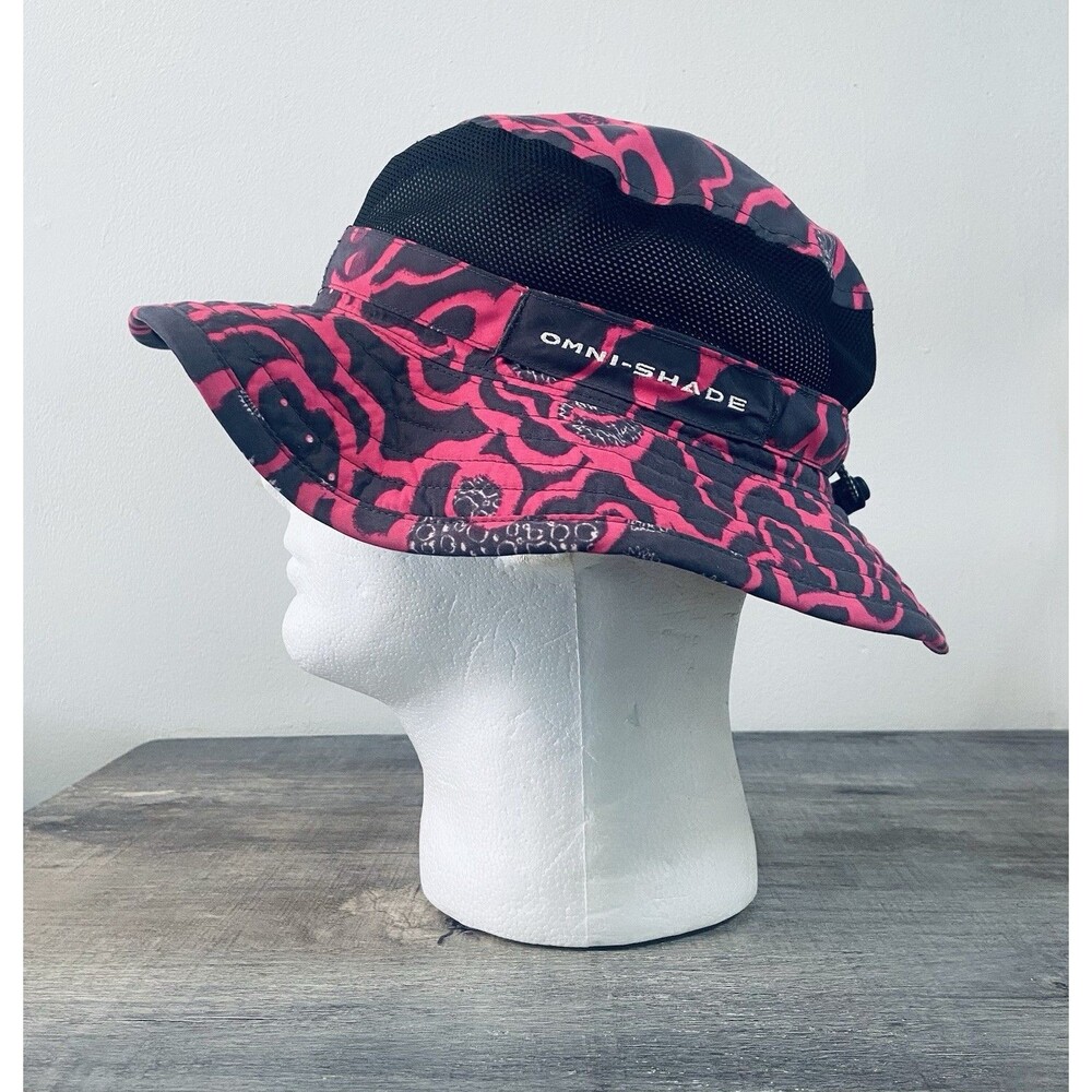 COLUMBIA Youth Size 0/small Bucket Pink Camo Fishing Hat Outdoors Beach